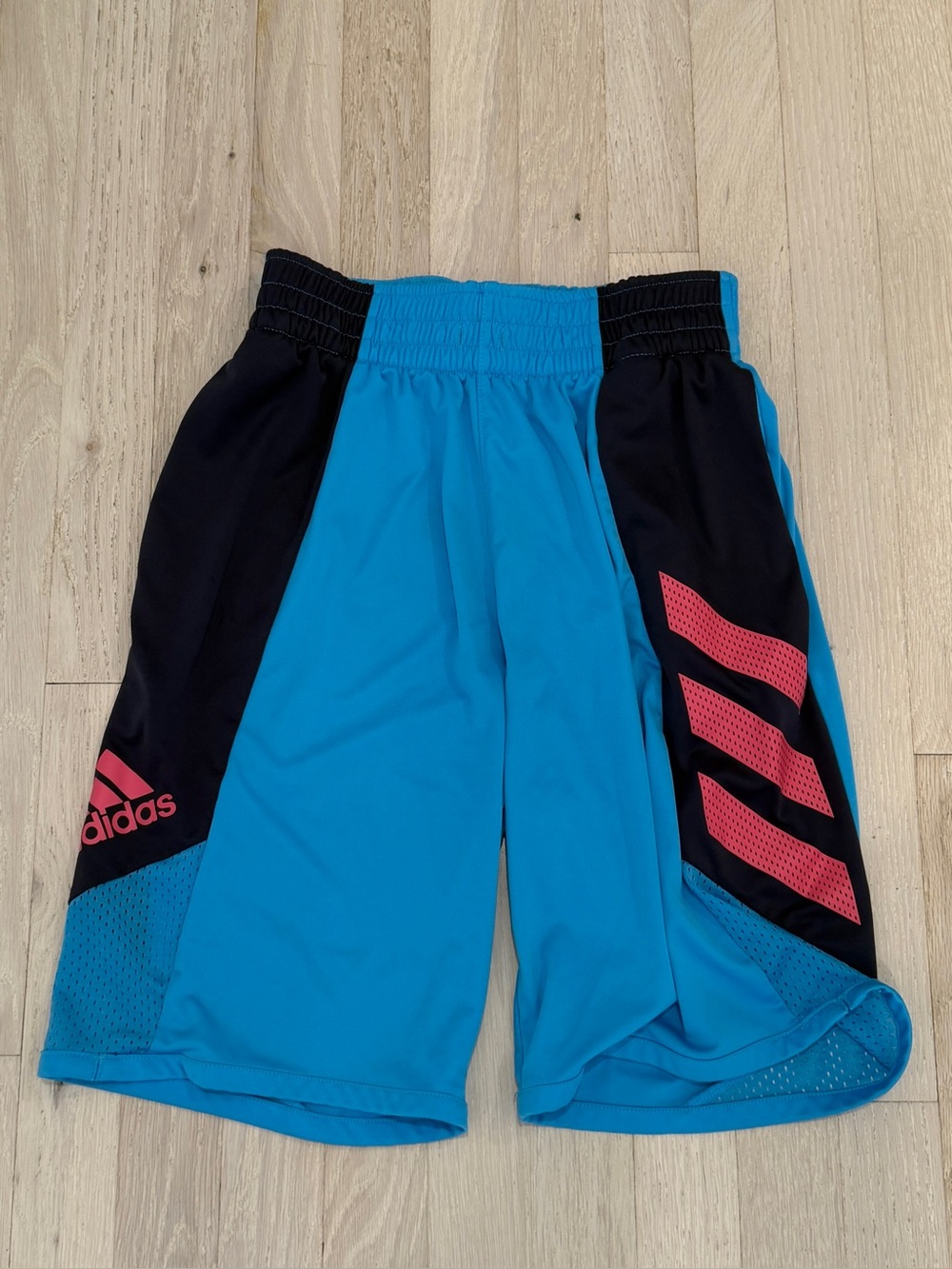 Adidas Pro Madness Shorts Turquoise Blue Men’s Size Small - Picture 1 of 6